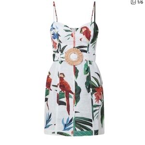 Farm RIO Midnight Macaw
Fiesta Off-White NWT